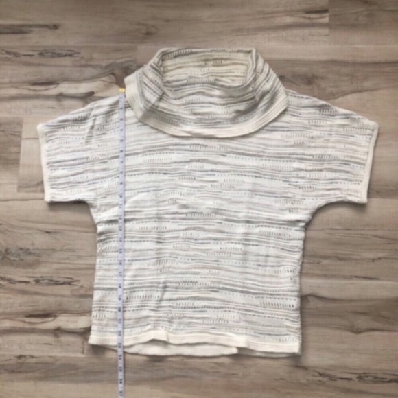 Calvin Klein Jeans Cream Knit Wool Blend Top - Picture 5 of 7